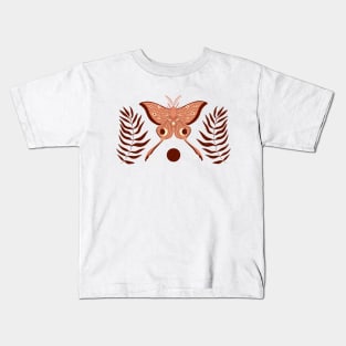 Luna moth illustration, Moon moth Butterfly Art Kids T-Shirt